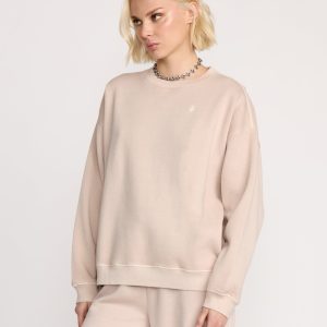Women's Stone Soft Crew