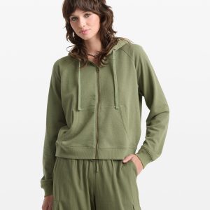 Women's Lived In Fleece Zip Hoodie
