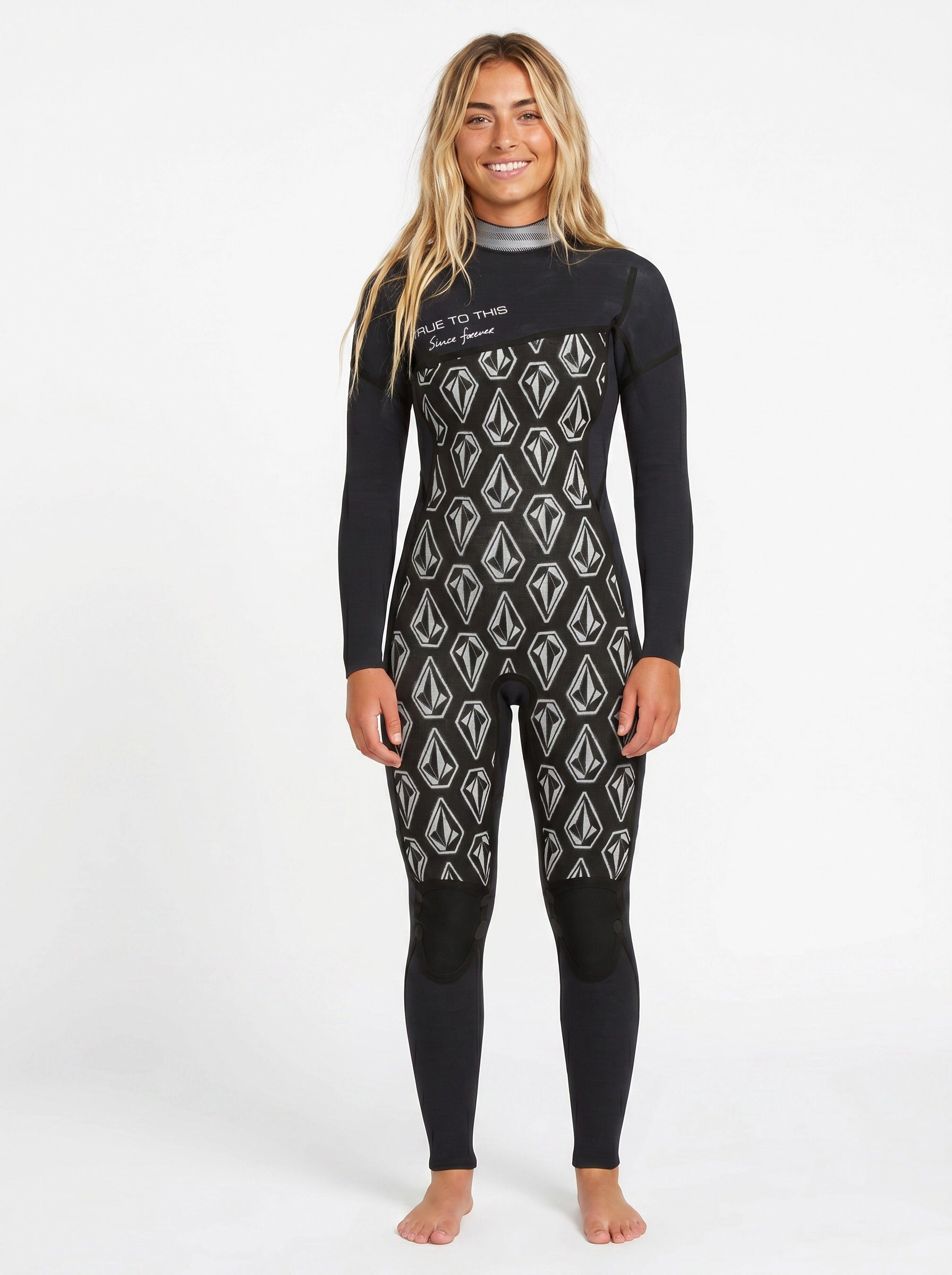Women's 3/2MM Modulator Chest Zip Full Wetsuit - Image 4